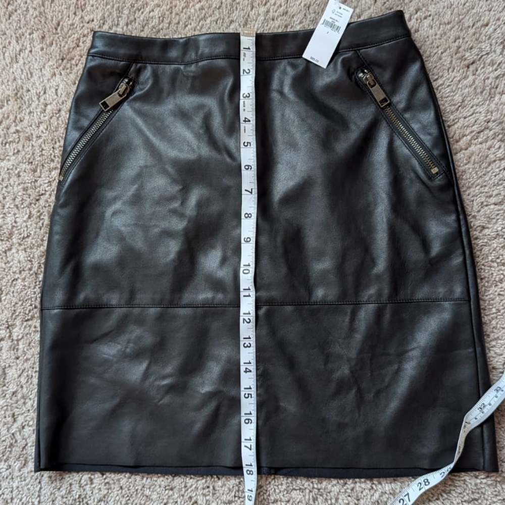 Leather Mini skirt